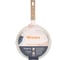 Сковорода WERNER ORGANIC BEIGE 28x5,5 см с индукционным дном, с двухслойным антипригарным покрытием Pfluon, бакелитовая ручка с покрытием Soft Touch. Цвет: бежевый. Материал: прессованный алюминий. Толщина стенок и дна: 2,8 мм. 51441 8
