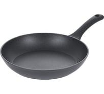 Сковорода GIPFEL DENVER 28x5.5 см, с антипригарным покрытием, с бакелитовой ручкой, с покрытием Soft Touch, кованый алюминий, 2.5 мм/3.5 мм 51066