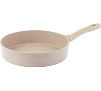 Сковорода GIPFEL DIAMANT 26x6 см, с индукционным дном, с бакелитовой ручкой, с покрытием Soft Touch, кованый алюминий, 4 мм 52038