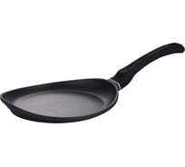 Сковорода для блинов GIPFEL VENTURA 26x3.5 см, с индукционным дном, двухслойным антипригарным покрытием Xylan, бакелитовой ручкой, литой алюминий, 4.5/1.8 мм 1680