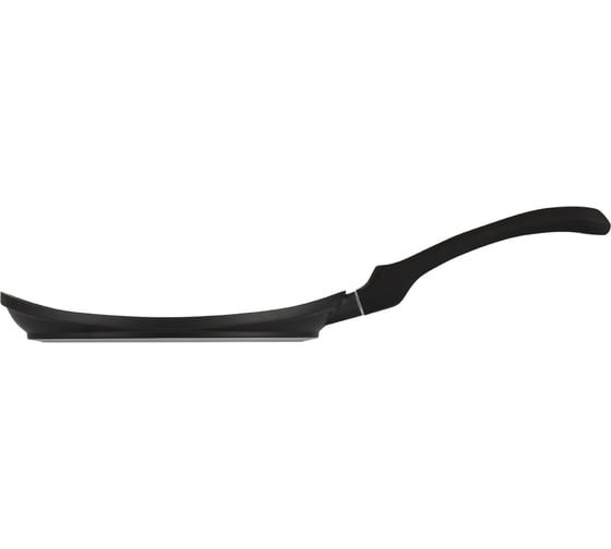 Сковорода для блинов GIPFEL VENTURA 26x3.5 см, с индукционным дном, двухслойным антипригарным покрытием Xylan, бакелитовой ручкой, литой алюминий, 4.5/1.8 мм 1680