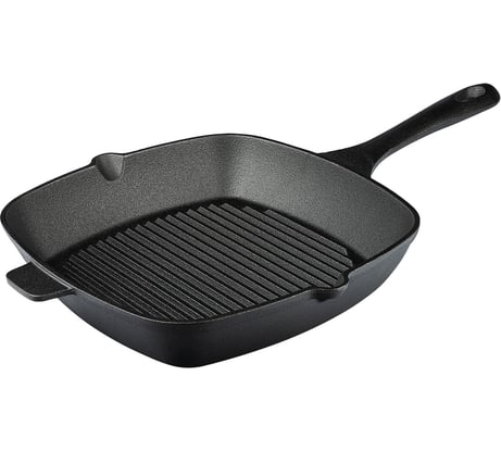 Сковорода-гриль GIPFEL DILETTO 28x28x5 см, чугун 51051
