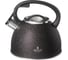 Чайник Agness со свистком 2.5 л, black, индукционное дно 907-251 1