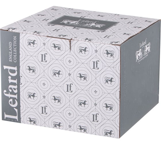 Банка для сыпучих продуктов Lefard 12x12x11 см, 900 мл 155-758