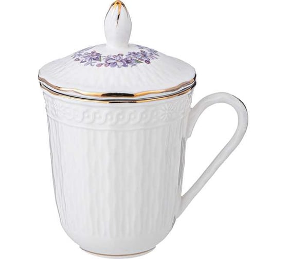 Кружка заварочная Lefard LILAC с крышкой и ситом 350 мл 760-798