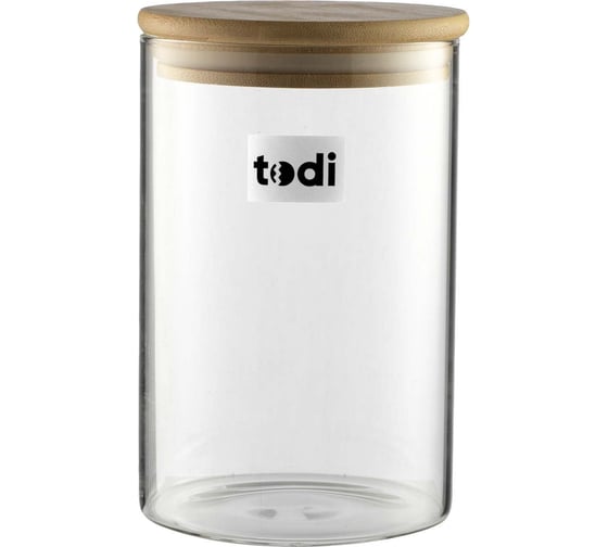 Банка для сыпучих продуктов TODI модель LCSC1310 размер 10х15см 806700505639