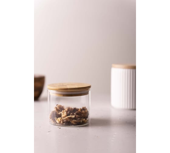 Банка для сыпучих продуктов TODI модель LCSC1324 размер 10х8см 806346807551