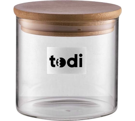 Банка для сыпучих продуктов TODI модель LCSC1323 размер 8.5х8см 806211270668
