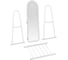 Зеркало LAKO белое 440x160 мм LKD-ZER-A311-W 6