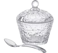 Сахарница Lefard "n'ice" с пластик. ложкой 250 мл 10x11, 2 см 691-104