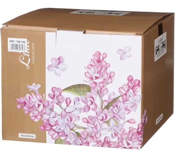 Чайный набор Lefard "lilac" на 6 пер. 12 пр. 250 мл 760-756
