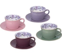 Чайный набор Lefard "lilac" на 4 пер. 8 пр. 250 мл 760-805