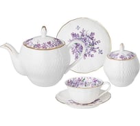 Чайный сервиз Lefard "lilac" на 6 пер. 14 пр. 760-755
