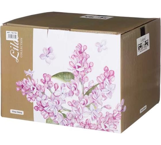 Чайный сервиз Lefard "lilac" на 6 пер. 14 пр. 760-755