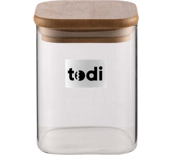 Банка для сыпучих продуктов TODI модель LCSC3701 размер 810см 806795161619