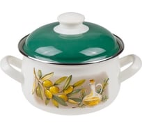 Кастрюля PERFECTO LINEA стальная, эмалированная, 2.8 л, серия Олива, 50-159728