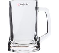 Кружка пивная PERFECTO LINEA стеклянная, 370 мл, серия Пэйл Эль, 30-370050