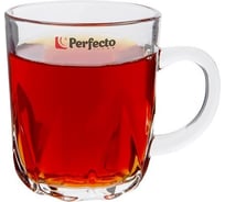 Кружка стеклянная PERFECTO LINEA 215 мл, серия Аврора, 30-215010