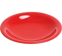 Тарелка глубокая керамическая PERFECTO LINEA 221 мм, круглая, серия Самсун, красная, 17-225506