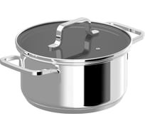 Кастрюля с крышкой BergHOFF 18см 2,1л Helix 1315078