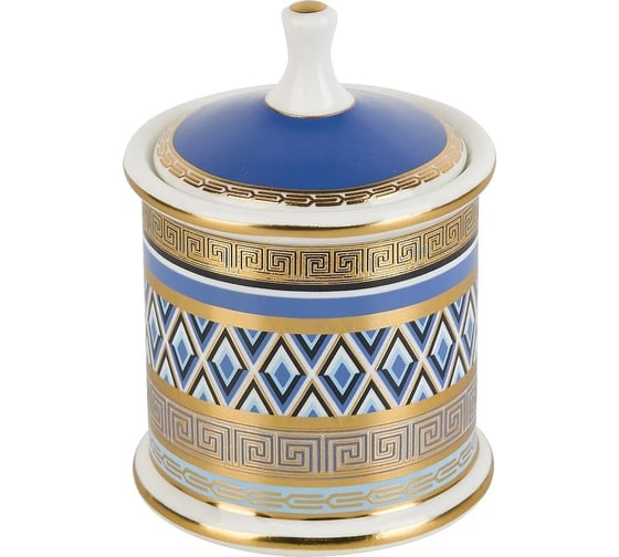 Банка с крышкой Nouvelle Golden Blue, 350 мл 0200187 1