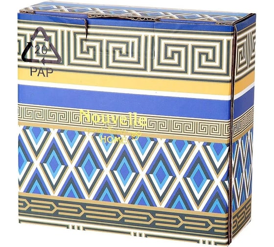Подсвечник-шкатулка декоративная Nouvelle Golden Blue, 12 см 0200185