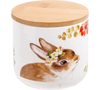 Банка для сыпучих продуктов PERFECTO LINEA керамическая 500 мл, серия EASTER BUNNY 34-610500