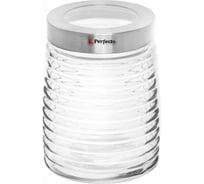 Банка для сыпучих продуктов PERFECTO LINEA стеклянная Ажур Azhur 1400 мл 34-200010
