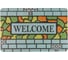 Коврик придверный PERFECTO LINEA 38x58 см, WELCOME, витраж 22-638585 1