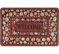 Коврик придверный PERFECTO LINEA 38x58 см, WELCOME, камушки 22-638582