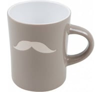 Кружка керамическая PERFECTO LINEA 240 мл, серия Bigote, светло-серая 30-506901