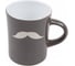 Кружка керамическая PERFECTO LINEA 240 мл, серия Bigote, темно-серая 30-506904 1