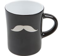 Кружка керамическая PERFECTO LINEA 240 мл, серия Bigote, черная 30-506902