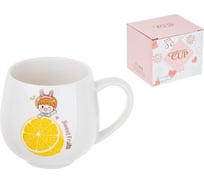 Кружка керамическая PERFECTO LINEA 350 мл, Sweet fruits, лимон 17-300111