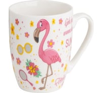 Кружка керамическая PERFECTO LINEA 350 мл, Маленький фламинго 30-021730