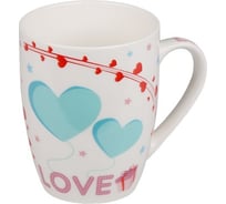 Кружка керамическая PERFECTO LINEA 360 мл, Love-2, шарики 30-825539