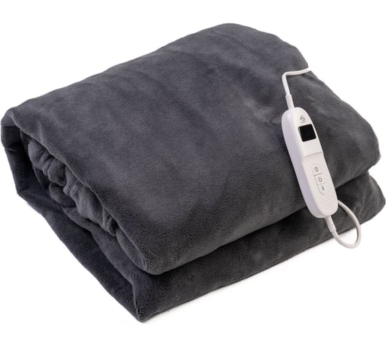 Электрический плед с рукавами EcoSapiens COMFY серый ES-102 grey