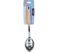 Кулинарная поварская ложка с прорезями Nouvelle Emborio Steel 33.5 см 9903945-2