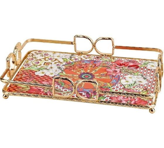 Сервировочный поднос Nouvelle Secret Garden 33.5x22 см 0200159 1
