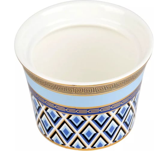 Сахарница с ложкой Nouvelle Golden Blue 250 мл 0200182