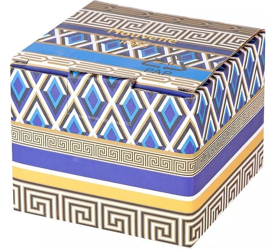 Сахарница с ложкой Nouvelle Golden Blue 250 мл 0200182