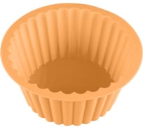 Форма для выпечки PERFECTO LINEA силиконовая, бостонский кекс, 19x13.5x8.5 см, персиковая, 20-109824