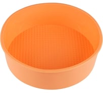Форма для выпечки PERFECTO LINEA силиконовая, круглая, 20x6 см, персиковая, 20-013324
