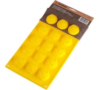 Форма для выпечки PERFECTO LINEA силиконовая, прямоугольная на 15 элементов, 28.5x17x2.5 см, 20-010030