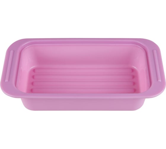Форма для выпечки PERFECTO LINEA силиконовая, прямоугольная, 25x13.5x5 см, лиловая, 20-013421 1
