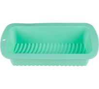 Форма для выпечки PERFECTO LINEA силиконовая, прямоугольная, 27x13.2x6.5 см, бирюзовая, 20-001622