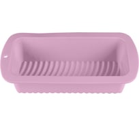 Форма для выпечки PERFECTO LINEA силиконовая, прямоугольная, 27x13.2x6.5 см, лиловая, 20-001621