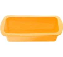 Форма для выпечки PERFECTO LINEA силиконовая, прямоугольная, 27x13.5x6 см, оранжевая, 20-000214