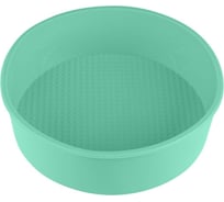 Форма для выпечки PERFECTO LINEA силиконовая, круглая, 20x6 см, бирюзовая, 20-013322