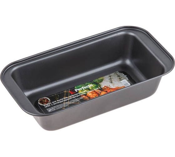 Форма для выпечки PERFECTO LINEA прямоугольная, 28x13x6 см, антипригарное покрытие, CHEF, 16-281360 1